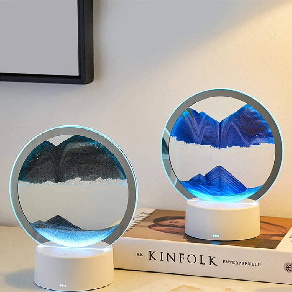 Glow in the Dark Quicksand Lamp