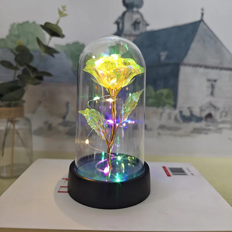 Flower Themed Glowing Night Lamp
