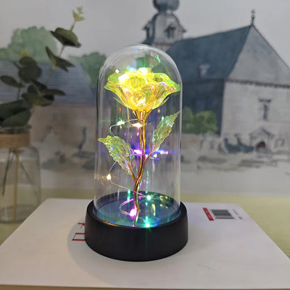 Flower Themed Glowing Night Lamp